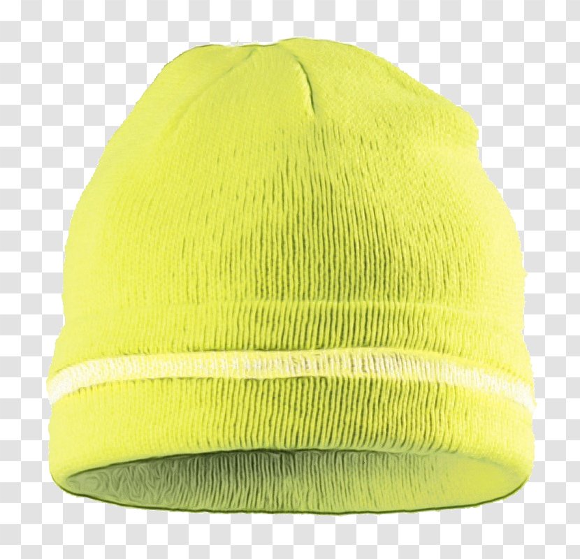 Beanie Clothing Cap Yellow Green - Hat - Bonnet Transparent PNG