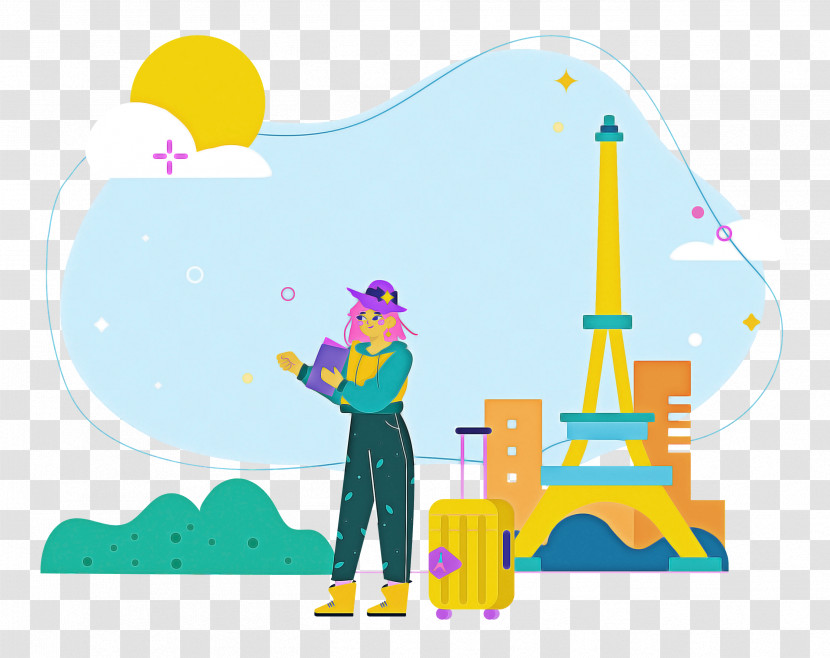 Paris Travel Transparent PNG