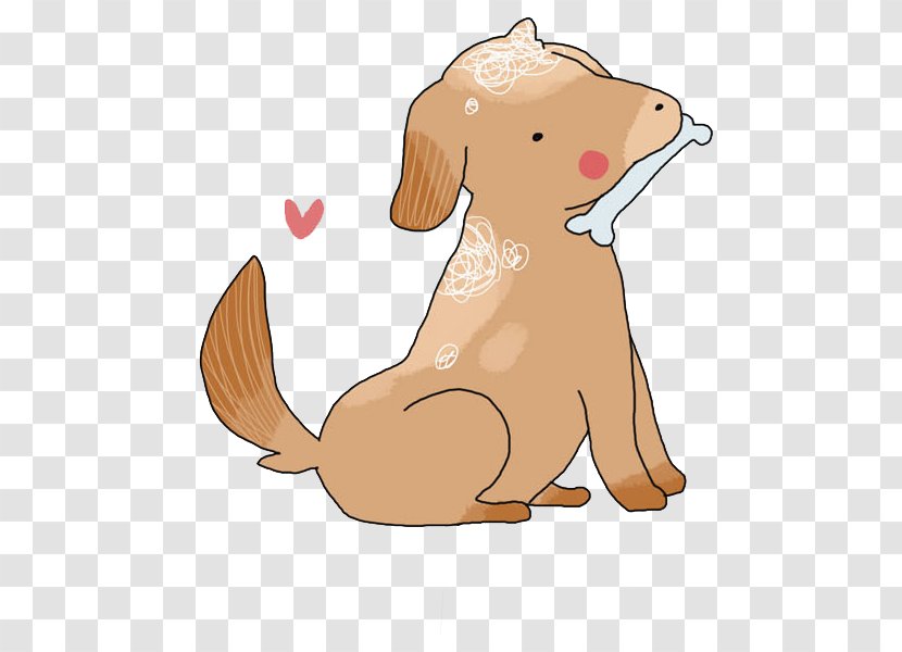 Dog Puppy - Yellow - Lovely Transparent PNG
