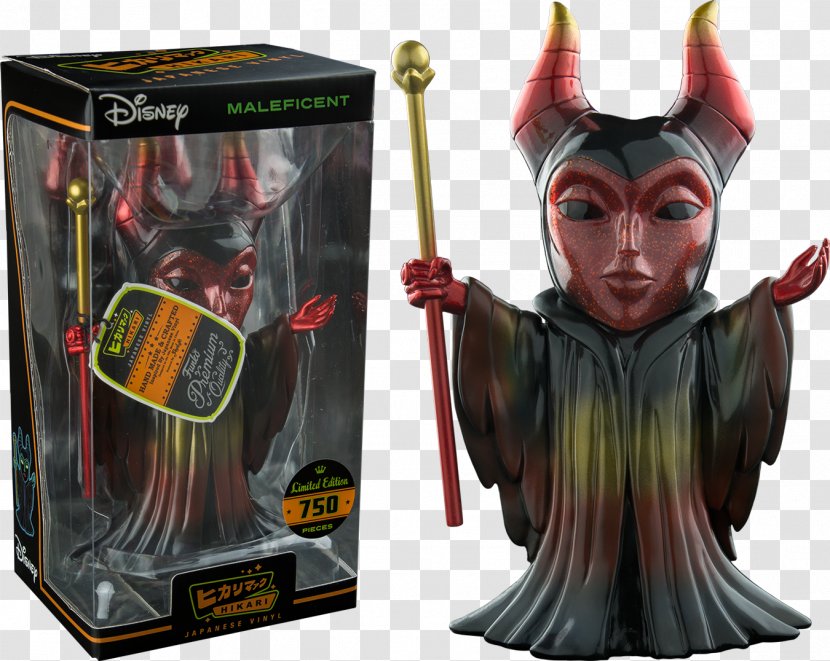 Maleficent Funko Figurine Collectable Red - GLITTER RED Transparent PNG