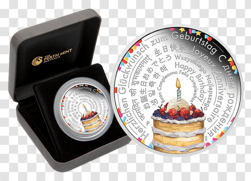 Perth Mint Proof Coinage Birthday Wish - Australian Dollar - Polish Currency Denominations Transparent PNG