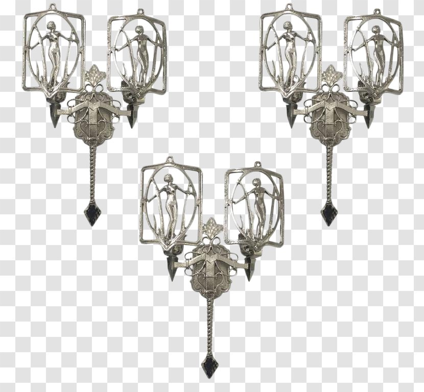 Sconce Art Deco Light - Chandelier - Design Transparent PNG