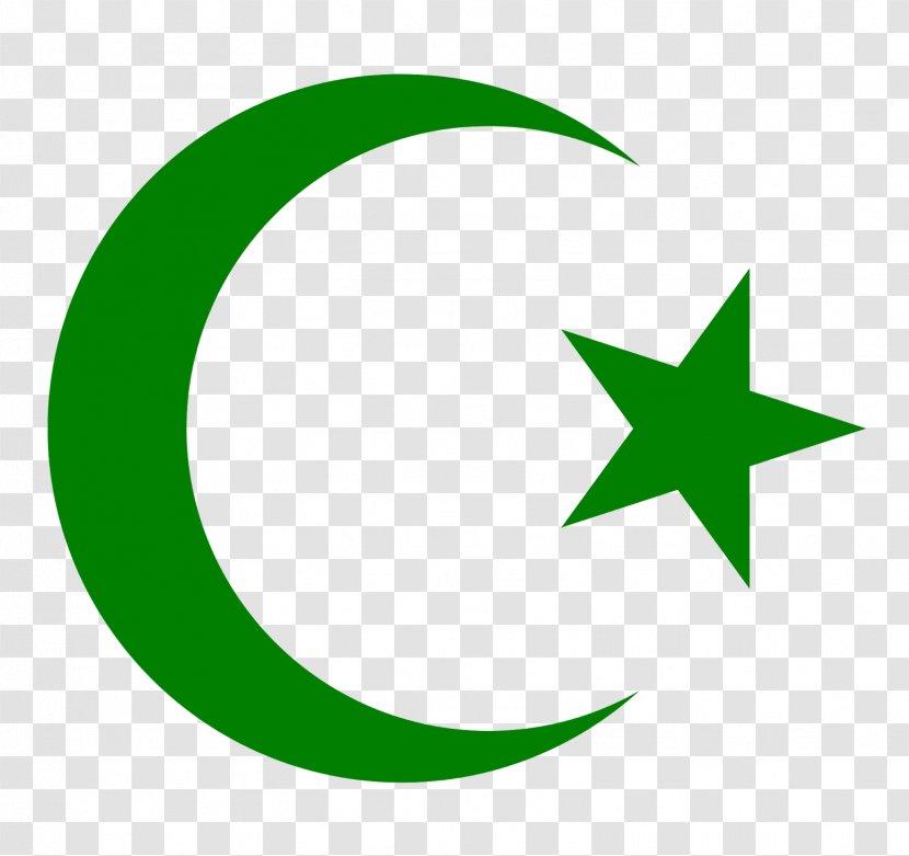 Star And Crescent Symbols Of Islam - Moon - Islamic Transparent PNG