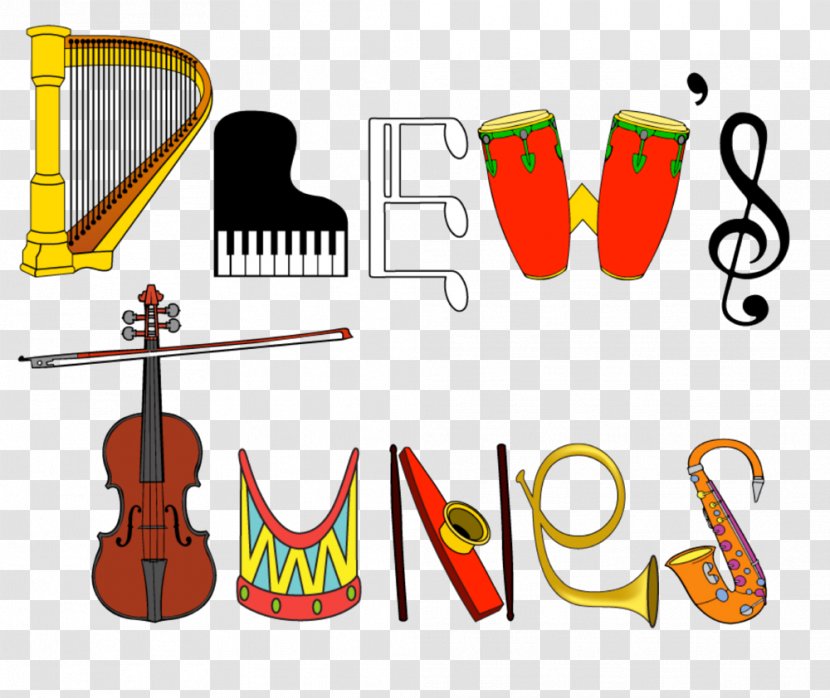 Musical Instruments Clip Art - Flower - Cartoon Transparent PNG