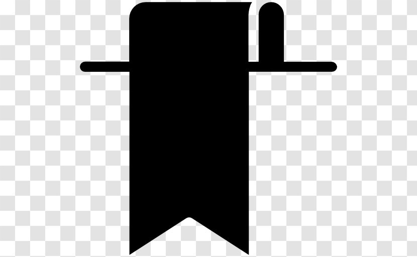Rectangle Silhouette Black And White - Symbol Transparent PNG