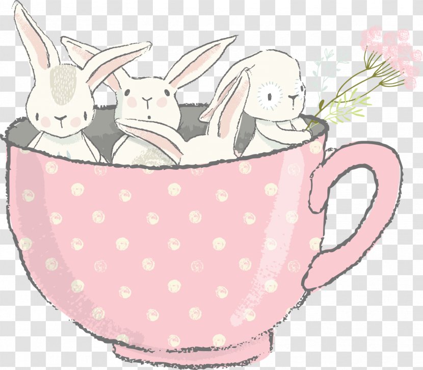 Rabbit Cartoon Easter Bunny - Rabits And Hares Transparent PNG