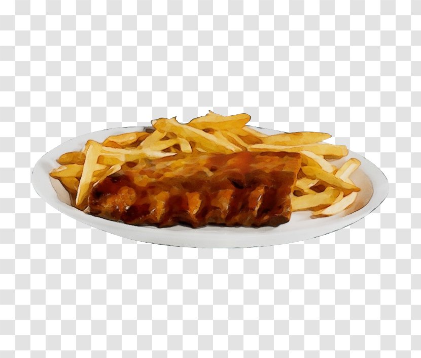 Fish And Chips - Side Dish - Cheese Fries Transparent PNG