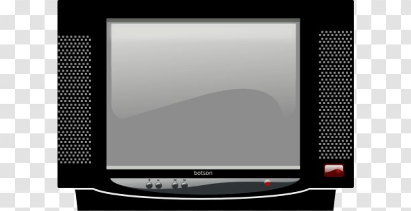 Television Cathode Ray Tube Clip Art - Media - Background Tv Transparent PNG