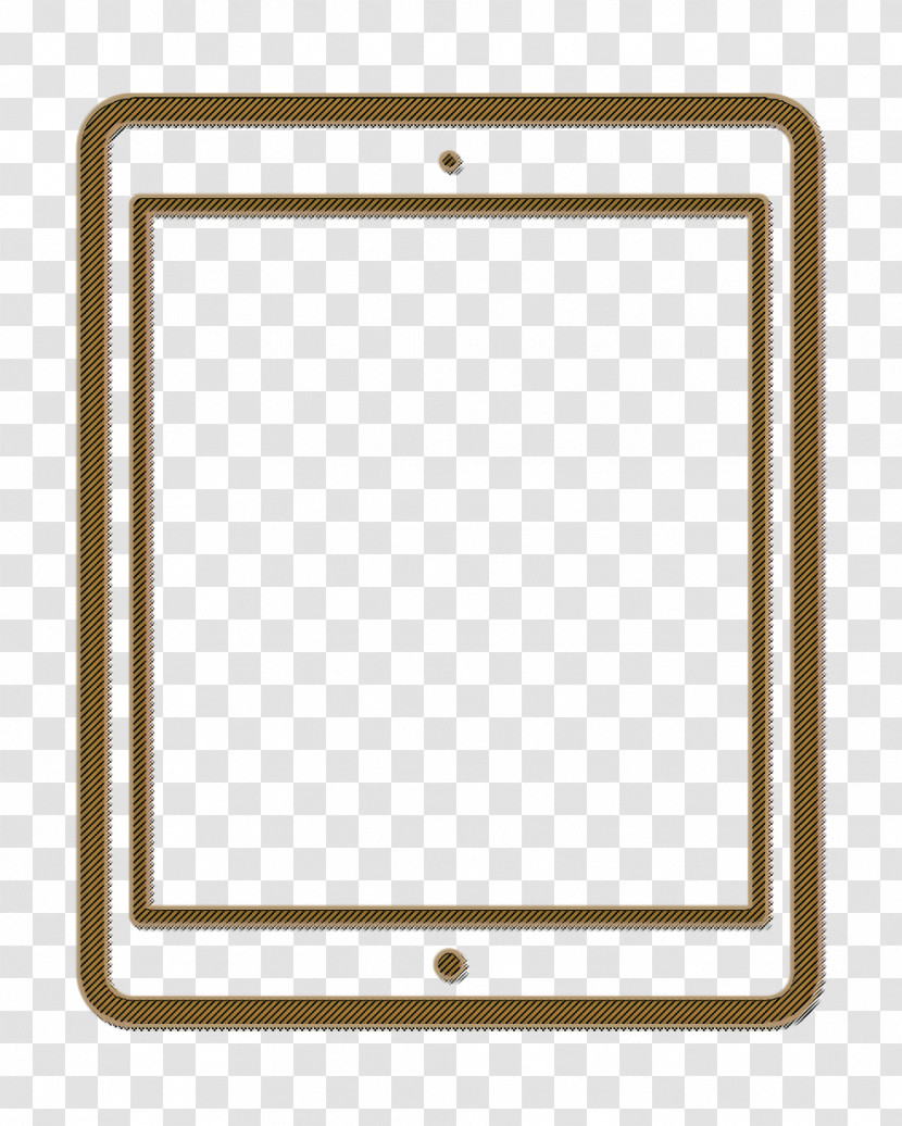 Tablet Icon Detailed Devices Icon Technology Icon Transparent PNG