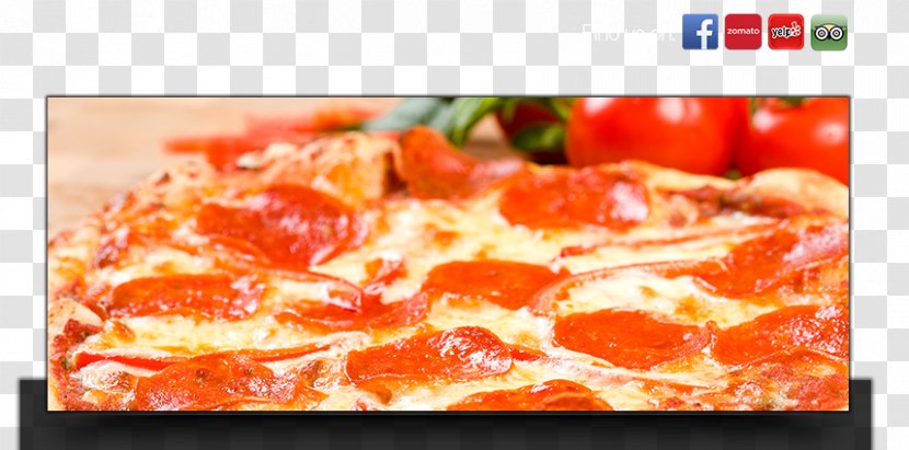 Sicilian Pizza Fast Food Italian Cuisine Nick's Restaurant & Pub - Pepperoni - China House Transparent PNG