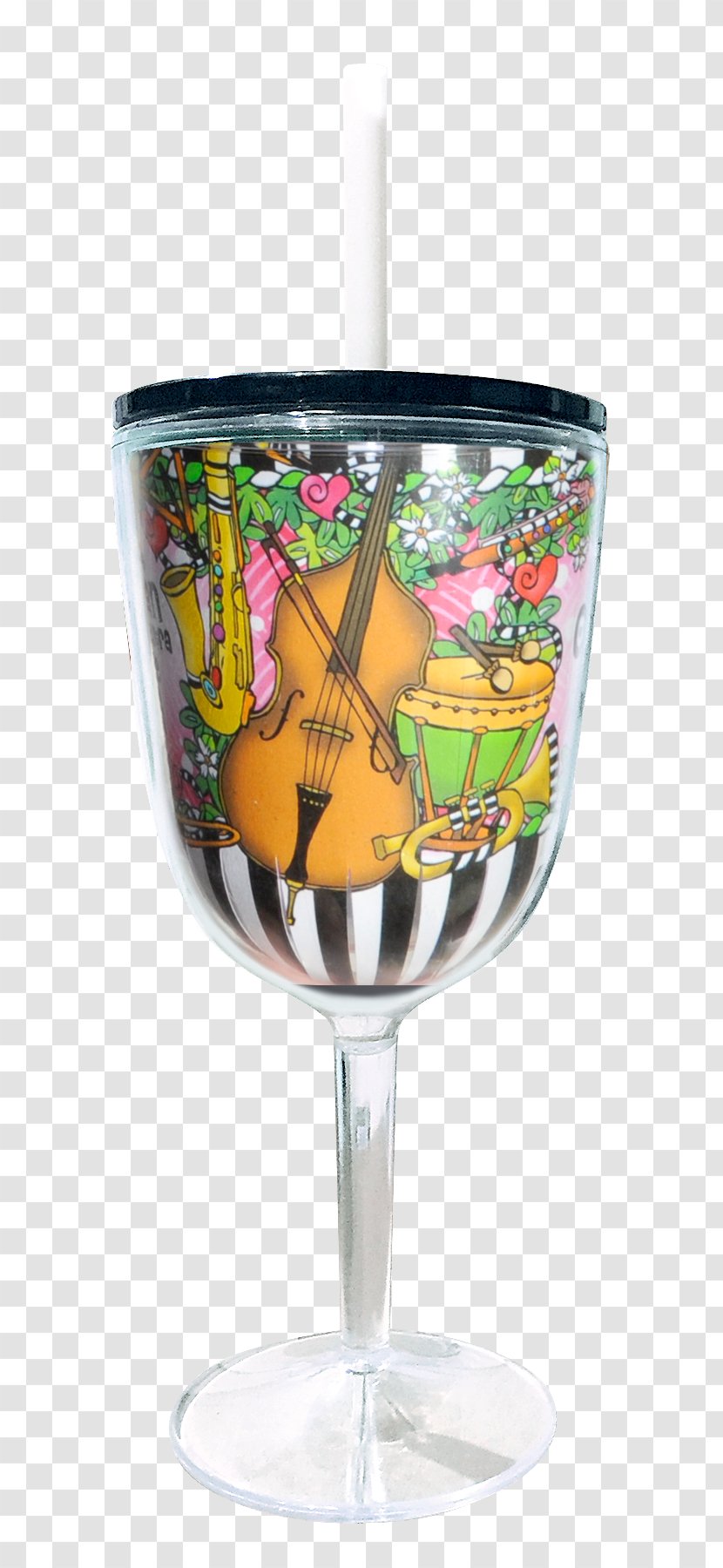 Wine Glass Champagne Cocktail Drink - Stemware Transparent PNG