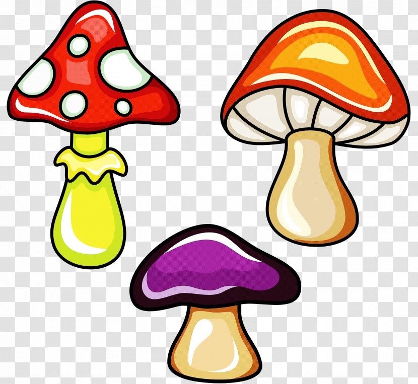 Mushroom Nose Cartoon Transparent PNG