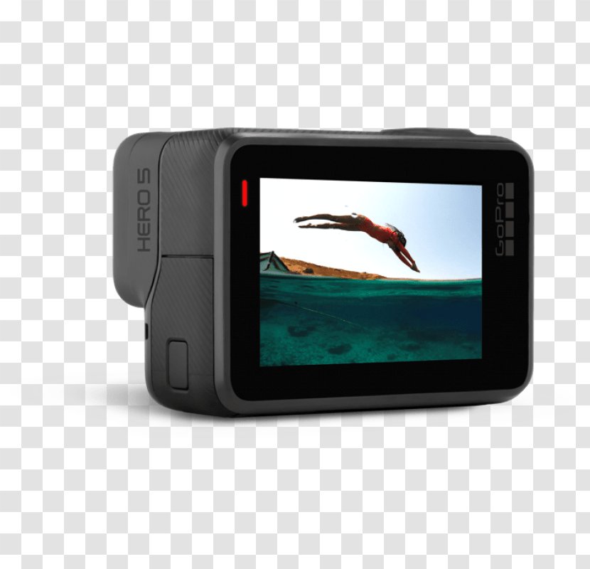GoPro HERO5 Black Action Camera Video Cameras - Display Device Transparent PNG