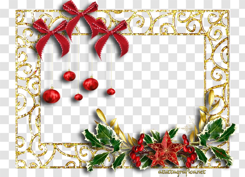 Picture Frames Christmas Ornament Graphic Design - Frame Transparent PNG