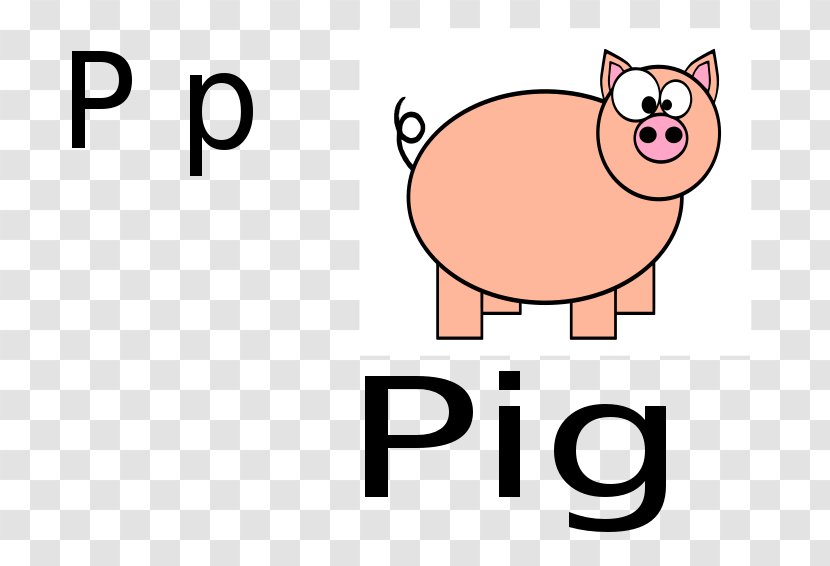 Pig Cartoon Clip Art - Logo Transparent PNG