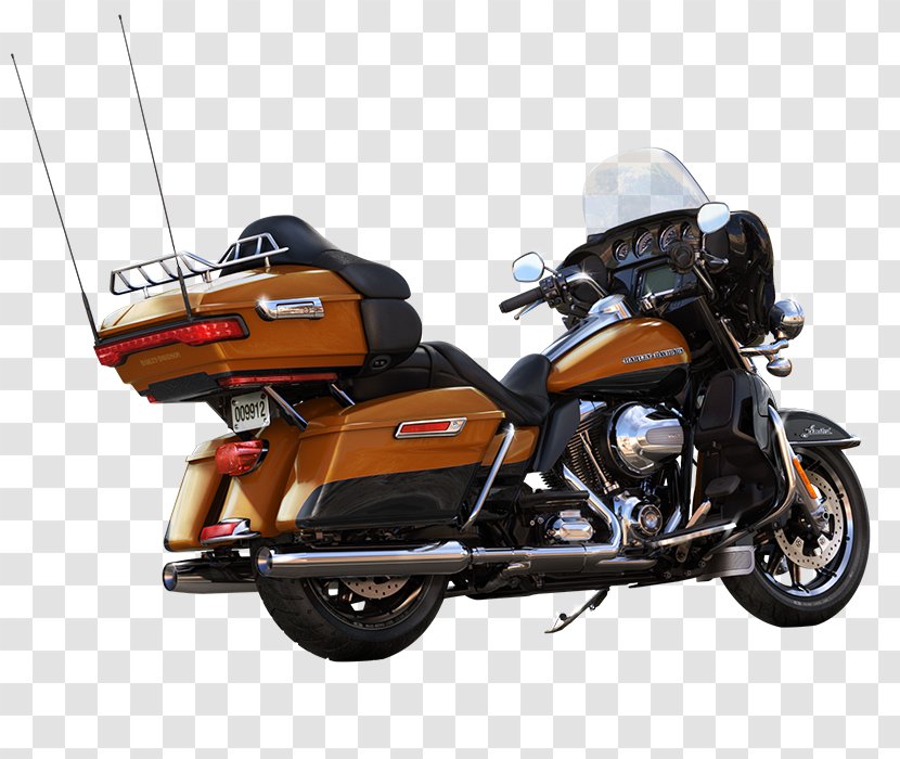 Harley-Davidson Electra Glide Touring Motorcycle - Car Dealership Transparent PNG
