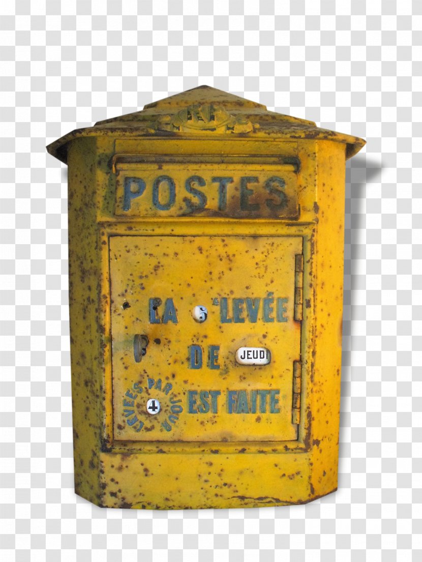 Post Box Letter Mail - Yellow Transparent PNG