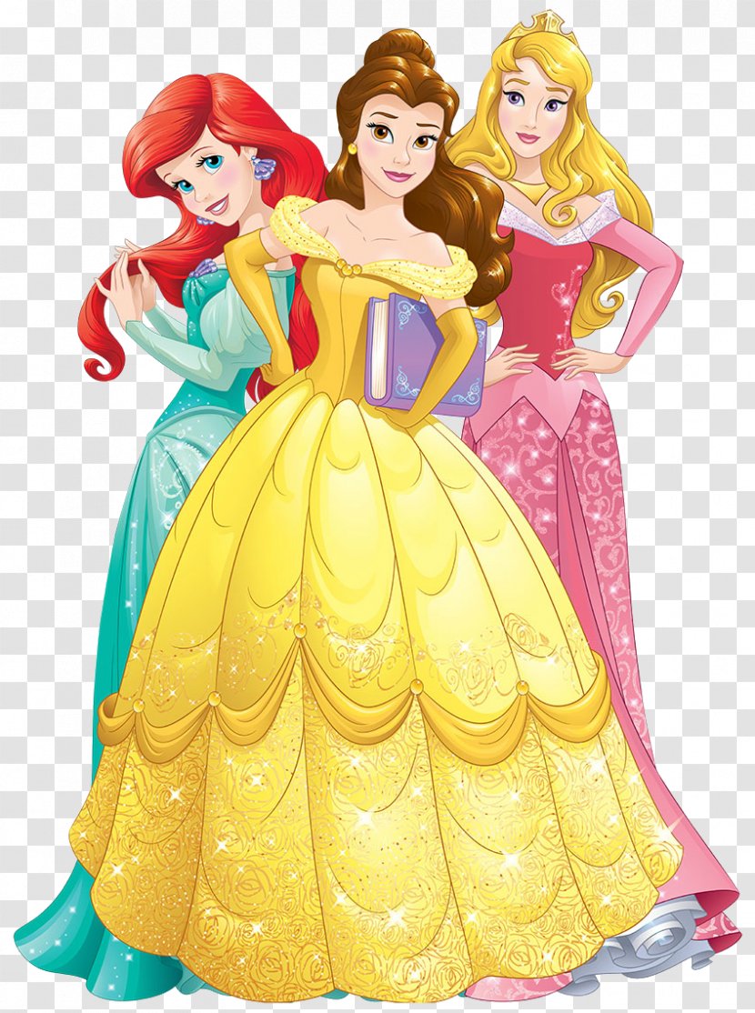 Princess Aurora Ariel Belle Minnie Mouse Cinderella - Fashion Design - Disney Transparent PNG