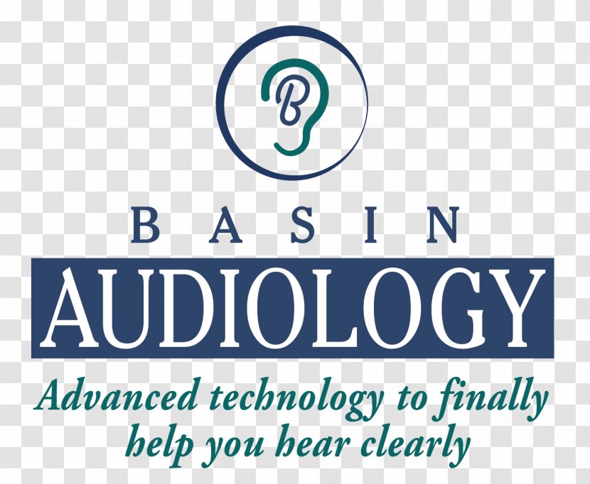 Basin Audiology Hearing Aid Loss - Blue - Logo Transparent PNG