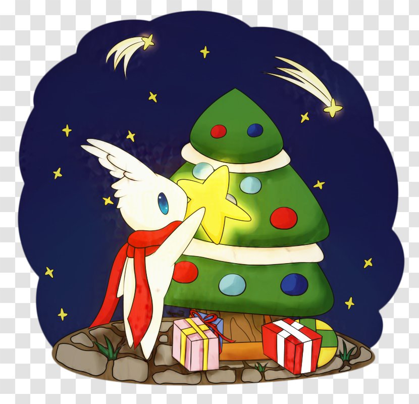 Christmas Tree Cartoon - Character - Eve Transparent PNG