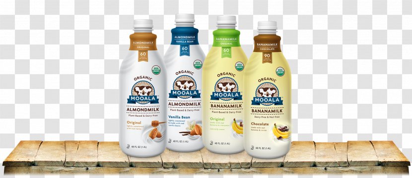 Banana Flavored Milk Almond Liqueur Substitute - Distilled Beverage Transparent PNG