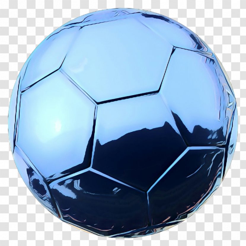 Soccer Ball - Blue - Sports Equipment Transparent PNG