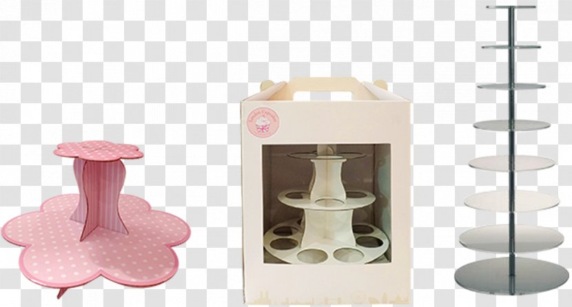 Pink M - Cupcake Stand Transparent PNG