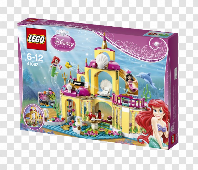 LEGO 41063 Disney Princess Ariel’s Undersea Palace Amazon.com Toy - Playset Transparent PNG