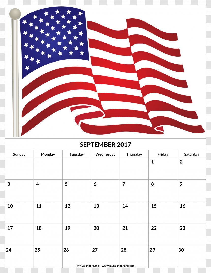 Flag Of The United States Memorial Day Clip Art - Banner Transparent PNG