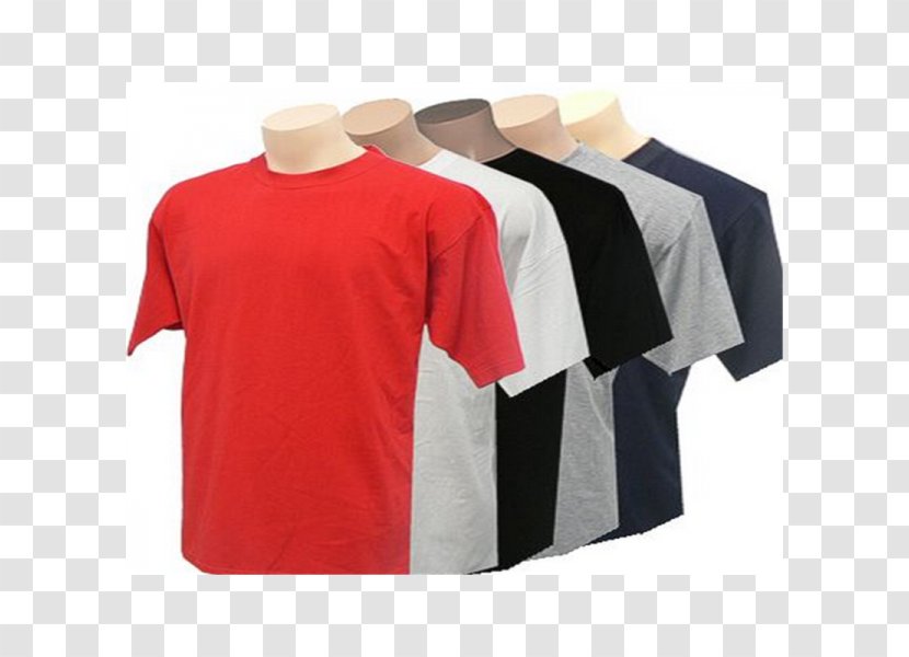 Printed T-shirt Cotton Clothing Crew Neck - Workwear Transparent PNG