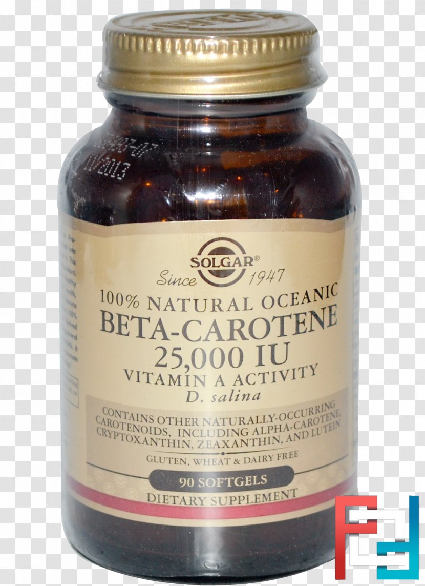 Dietary Supplement Beta-Carotene Vitamin Capsule - International Unit - Tablet Transparent PNG