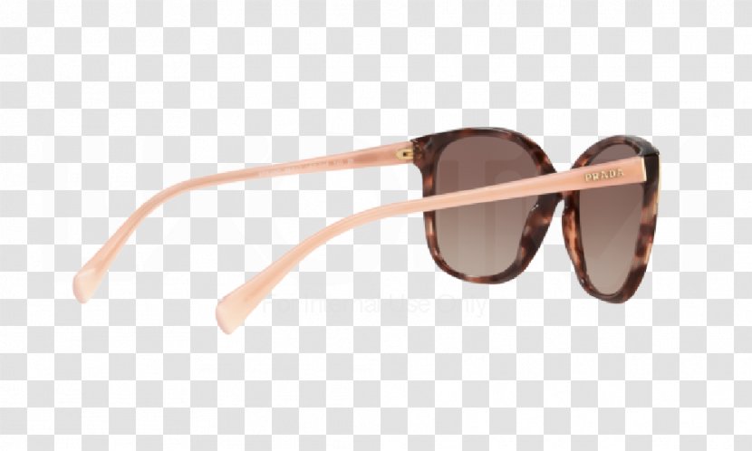 Sunglasses Prada PR 53SS Goggles - Tortoise Transparent PNG
