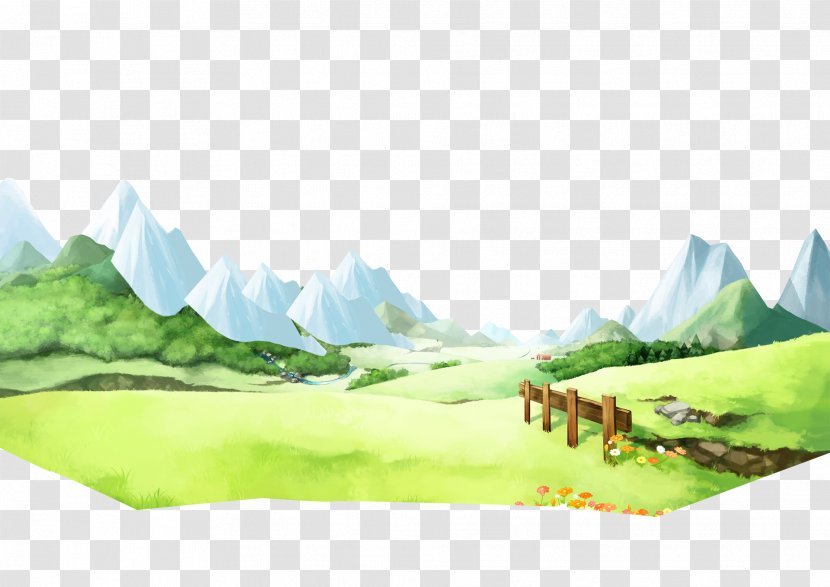 Harvest Moon: The Lost Valley Friends Of Mineral Town Nintendo Seeds Memories - Sky - Nature Watercolor Transparent PNG