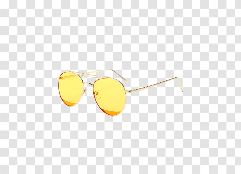 Sunglasses Product Design Goggles - Yellow Transparent PNG