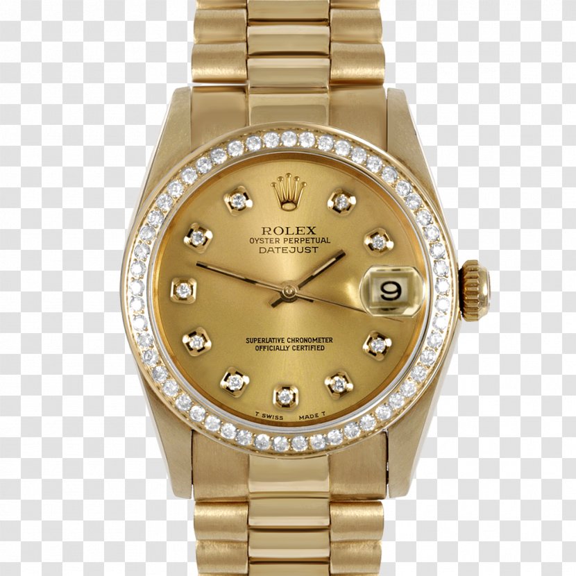 Rolex Datejust Daytona Watch Gold - Brand Transparent PNG