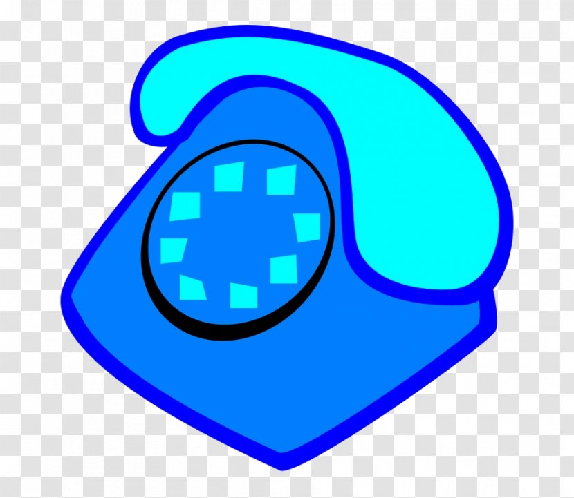 Electric Blue Circle Symbol Transparent PNG
