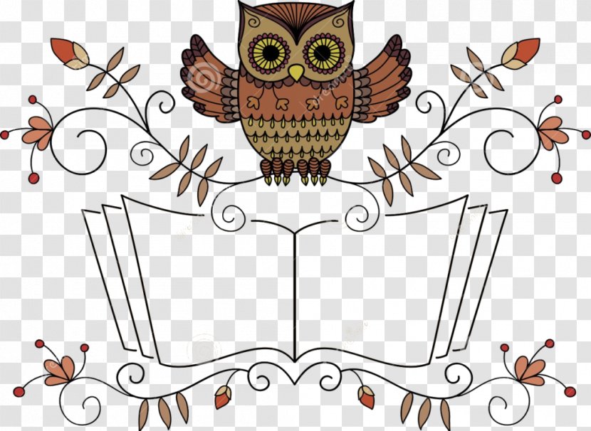 Owl Pedagogy Text Clip Art - Bird Of Prey Transparent PNG