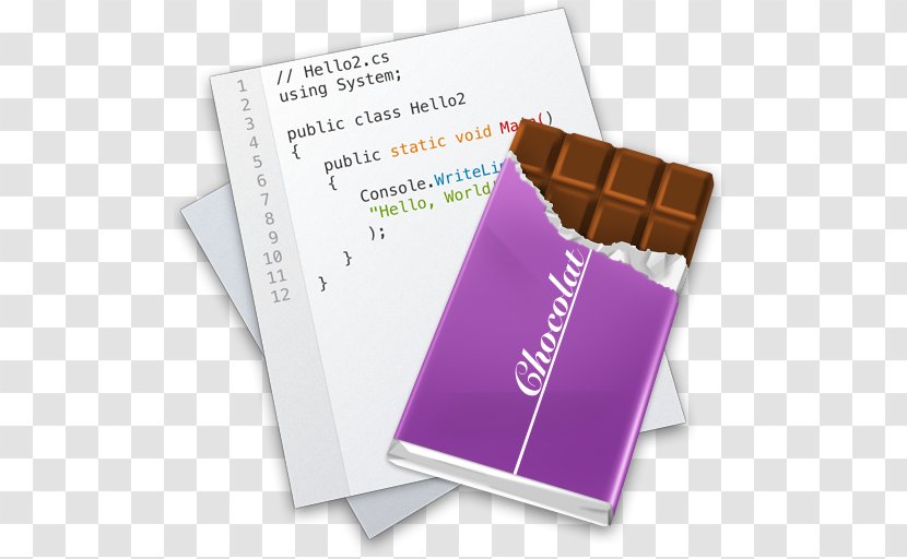 Chocolate Bar Brand - Text - Design Transparent PNG