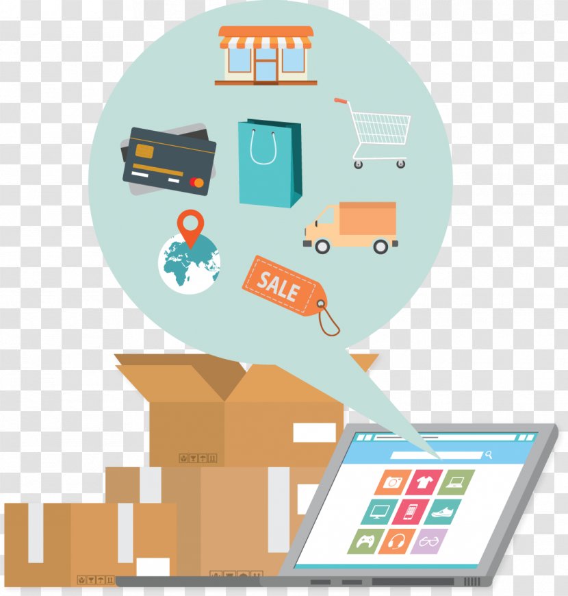 E-commerce Online Shopping Business Process Transparent PNG
