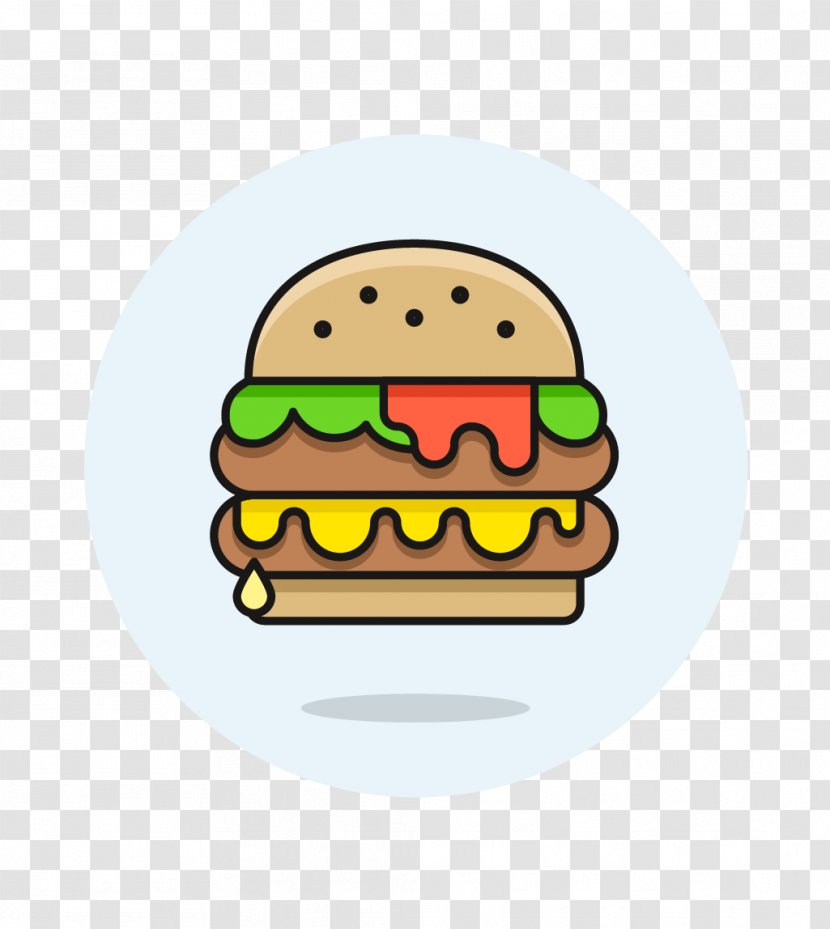 Art Museum Female Cheeseburger - Simple Burger Transparent PNG