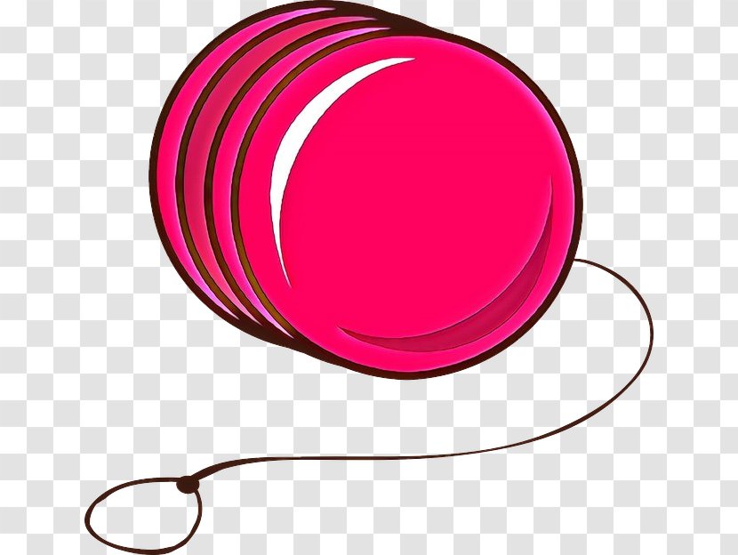 Pink Red Magenta Line Circle Transparent PNG