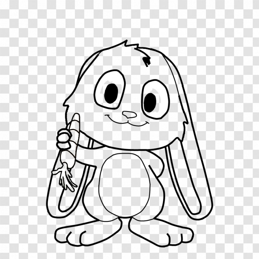 Easter Bunny Snuggle Bunnies Rabbit Clip Art - Frame - Cartoon Take Radish Transparent PNG