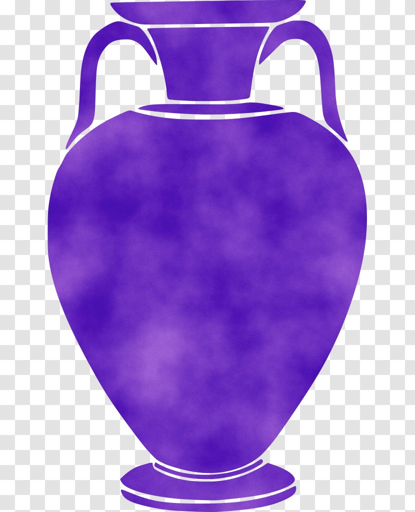 Purple Violet Cobalt Blue Vase Transparent PNG