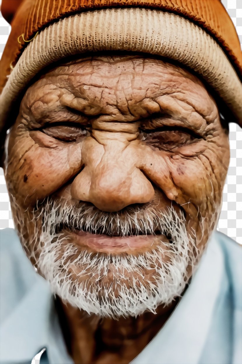 Closeup People - Smile - Headgear Transparent PNG