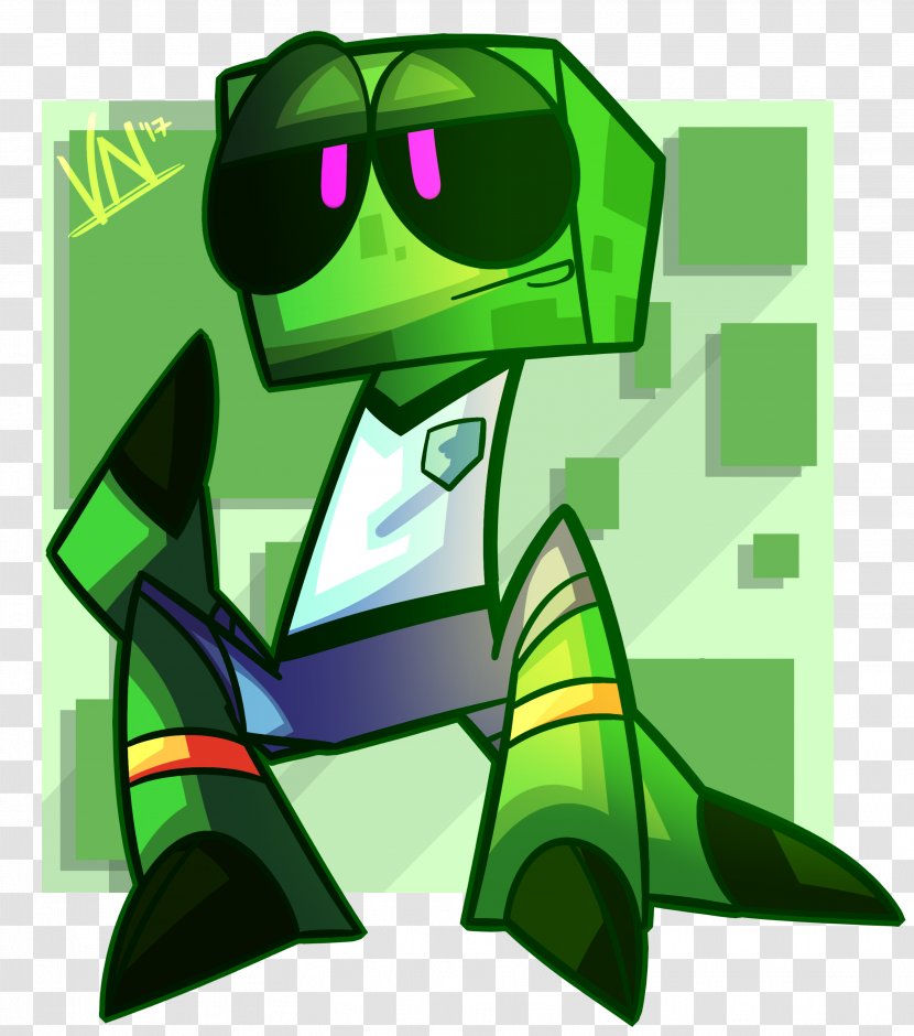 The Creeper Drawing Art Minecraft - Creepers Transparent PNG