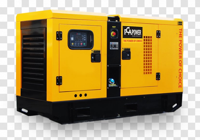 Electric Generator Diesel PCA POWER GENERATORS Power - Mechanical Energy Transparent PNG