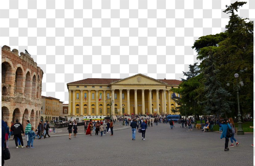Arena Di Verona Tourism Landmark - Palace - Italy Historic City Of Verona, Five Transparent PNG