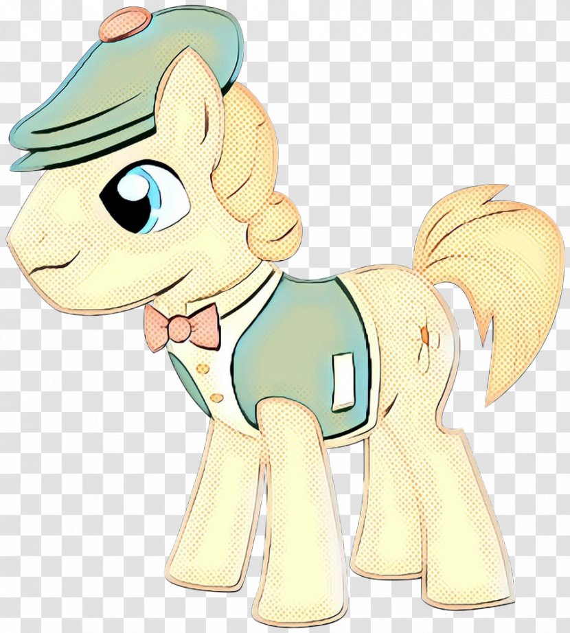 Cartoon Pony Animal Figure Horse Clip Art - Pop - Mane Tail Transparent PNG