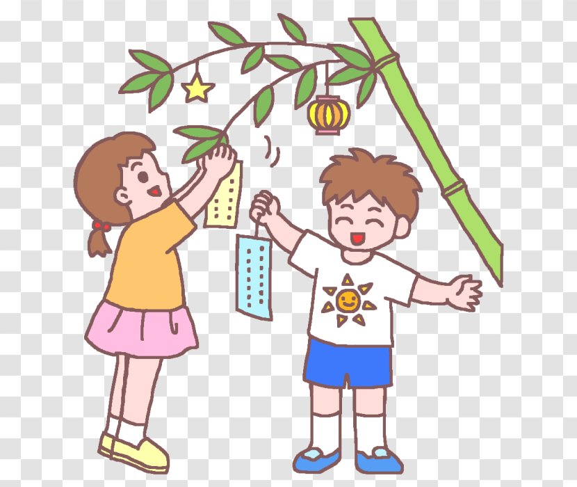 Qixi Festival （株）佐々木塗装 Summer Clip Art - Smile - Tanabata Transparent PNG