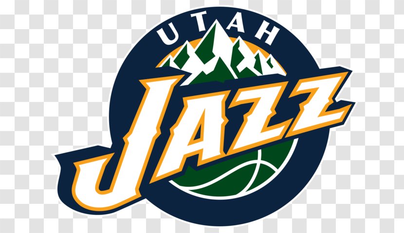 Utah Jazz NBA Logo Basketball - Nba Transparent PNG